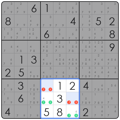 sudoku hidden triple